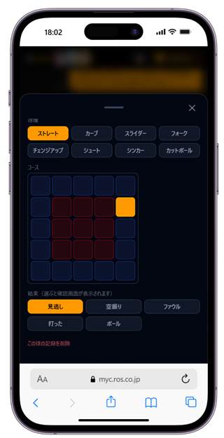 なぜ見逃したのか。どの球なら打てたのか。